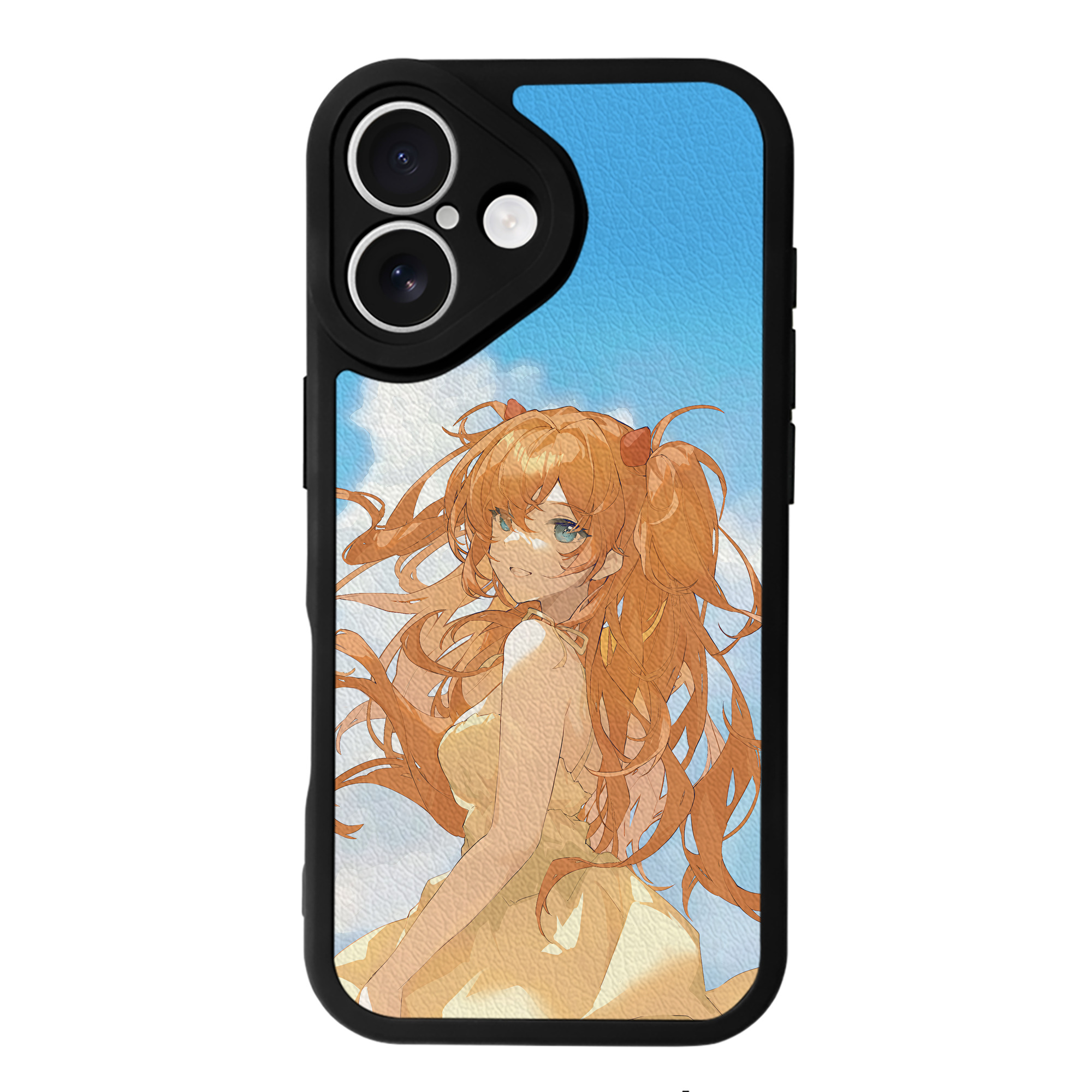 （画像用） EVA 新世紀エヴァンゲリオン 【iPhone 16シリーズ対応】シリコンスマホケース（レザー調） 材質：シリコン